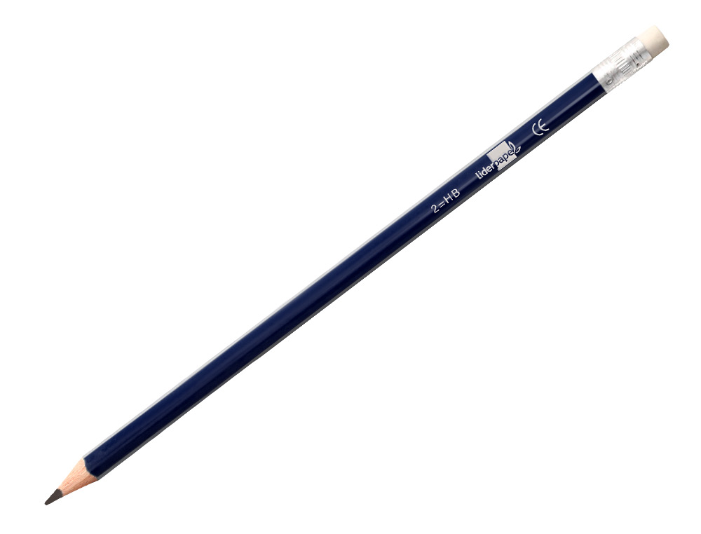 LAPIS DE GRAFITE COM BORRACHA TRIANGULAR HB
