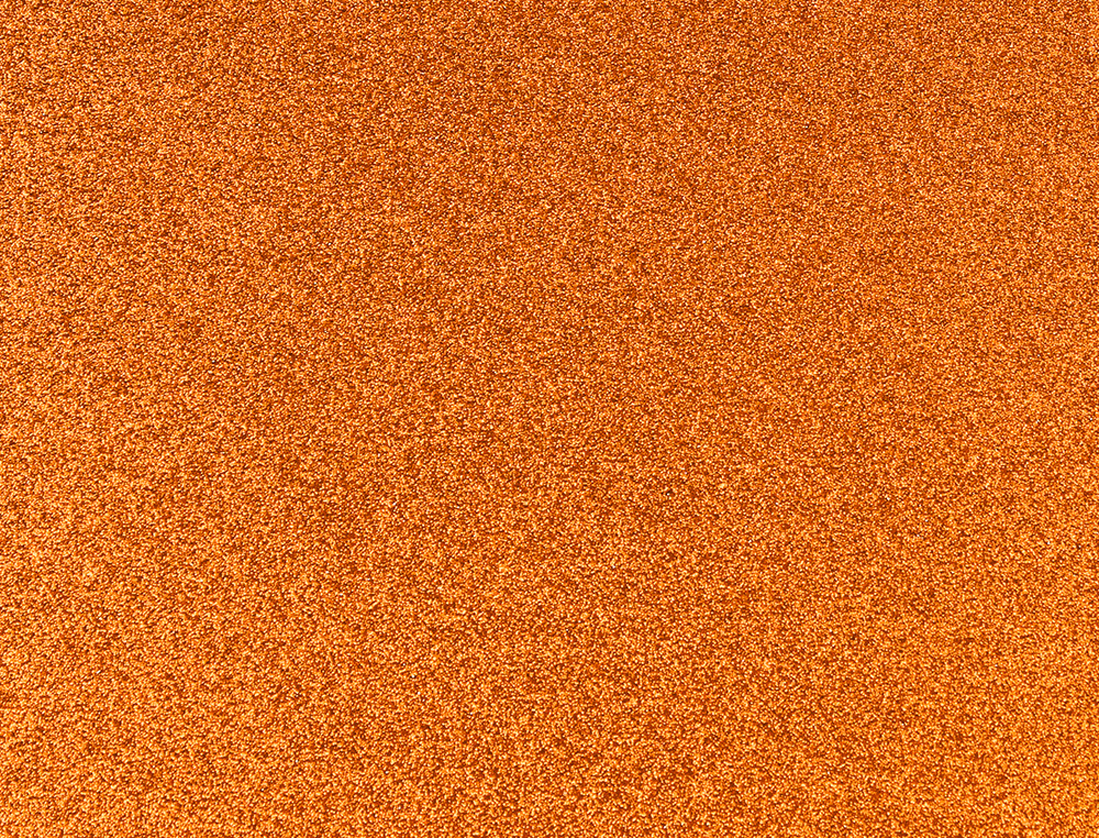 GOMA EVA COM PURPURINA BIODEGRADAVEL LIDERPAPEL 50X70CM 60 GR ESPESSURA 2 MM LARANJA