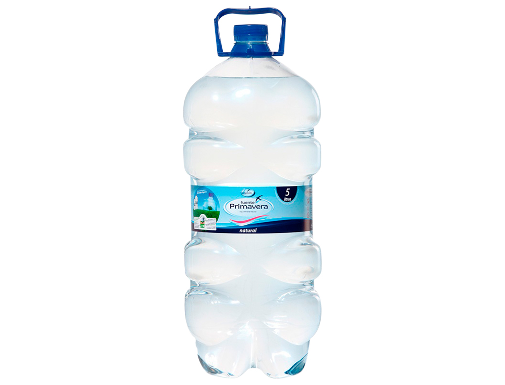 AGUA MINERAL NATURAL FUENTE PRIMAVERA GARRAFA DE 5L