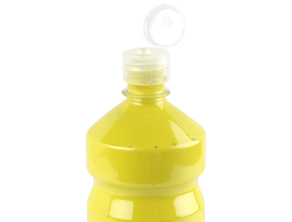 GUACHE ESCOLAR LIDERPAPEL 1000 ML AMARELO LIMAO