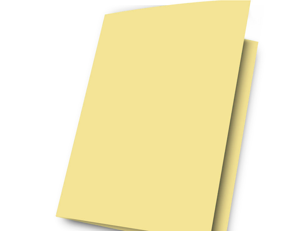 CLASSIFICADOR GIO DE CARTOLINA FOLIO AMARELO PASTEL 180 G/M2