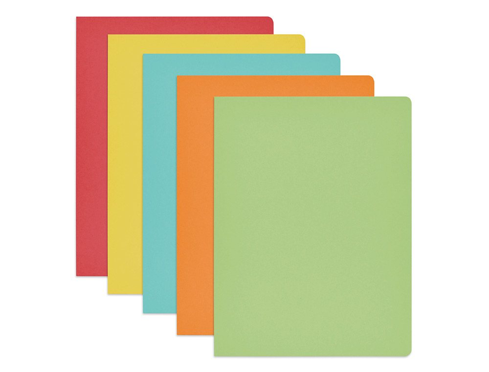 CLASSIFICADOR GIO CARTOLINA DIN A4 CORES PASTEL SORTIDAS 180 GR PACK DE 50 UNIDADES