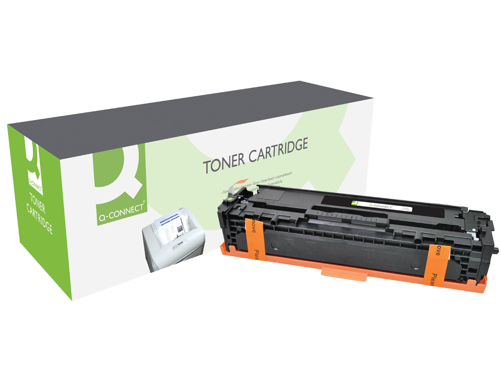 TONER Q-CONNECT COMPATIVEL HP CF210X COR LASERJET M251N / 251NW / 276N / 276NW PRETO 2.400 PAG