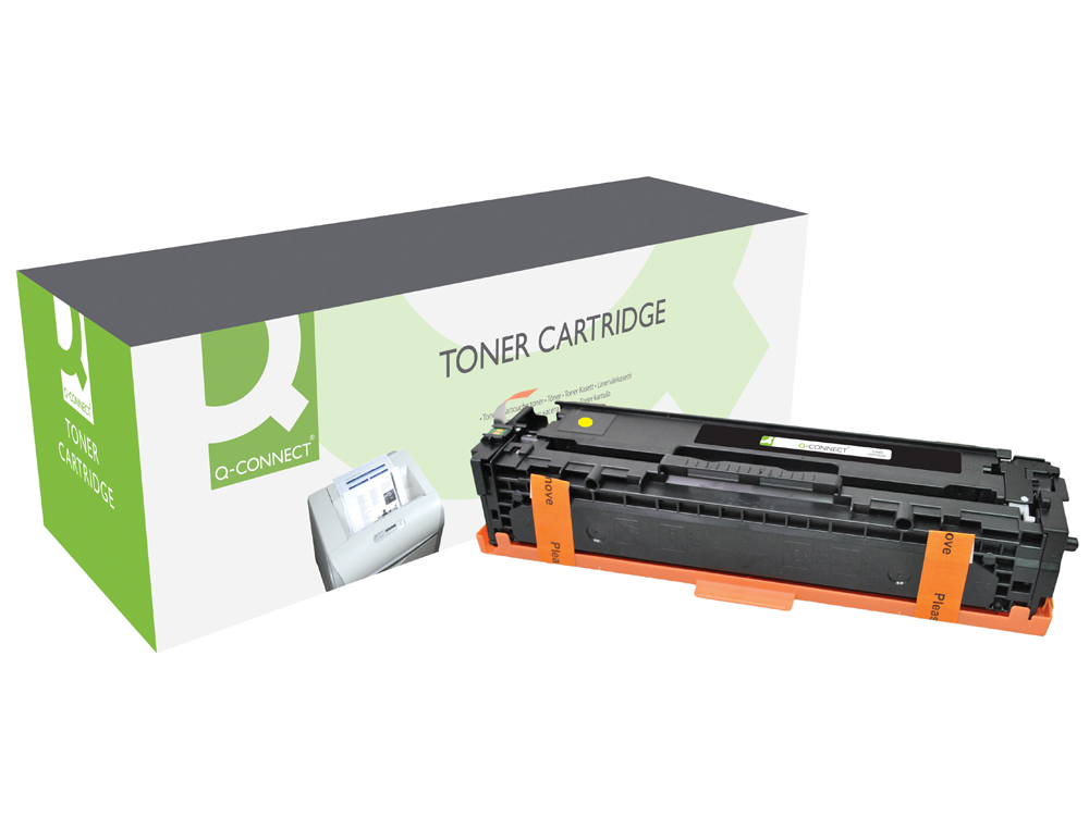 TONER Q-CONNECT COMPATIVEL HP CF212A COR LASERJET M251N / 251NW / 276N / 276NW AMARELO 1.800 PAG
