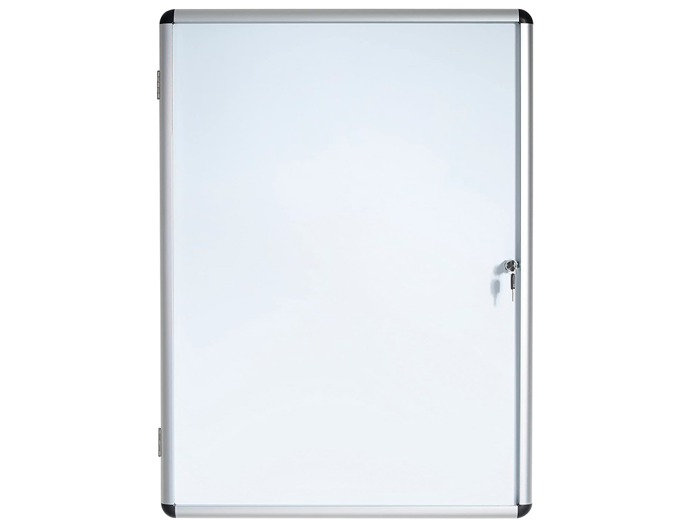 VITRINA DE ANUNCIOS BI-OFFICE FUNDO MAGNETICO EXTRAPLANA DE INTERIOR 72X98,1 CM