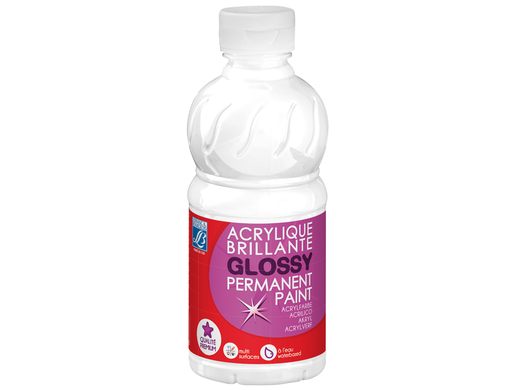 PINTURA ACRILICA L&B BRILHO BRANCO BOIAO DE 250 ML