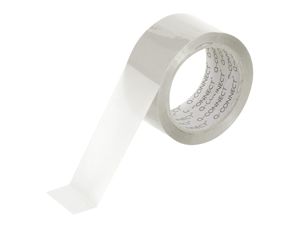 FITA ADESIVA Q-CONNECT POLIPROPILENO TRANSPARENTE 66 MT X 75 MM