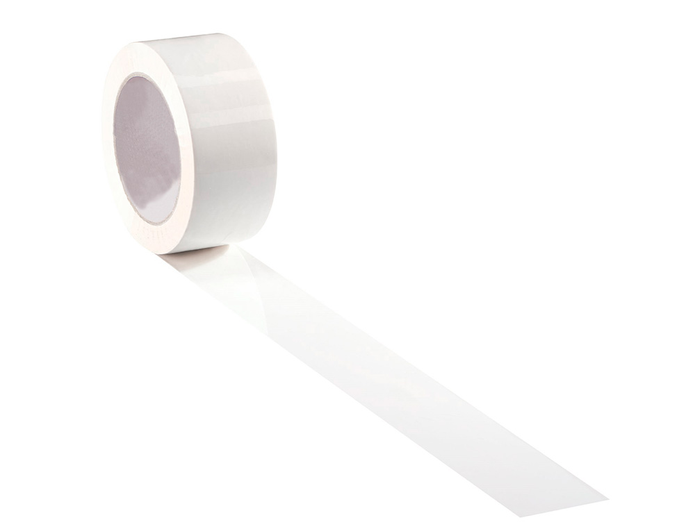 FITA ADESIVA Q-CONNECT POLIPROPILENO BRANCA 66 MT X 75 MM