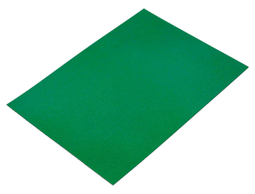 CAPA DE ENCADERNACAO LIDERPAPEL CARTAO DIN A4 1 MM VERDE PACK DE 50 UNIDADES