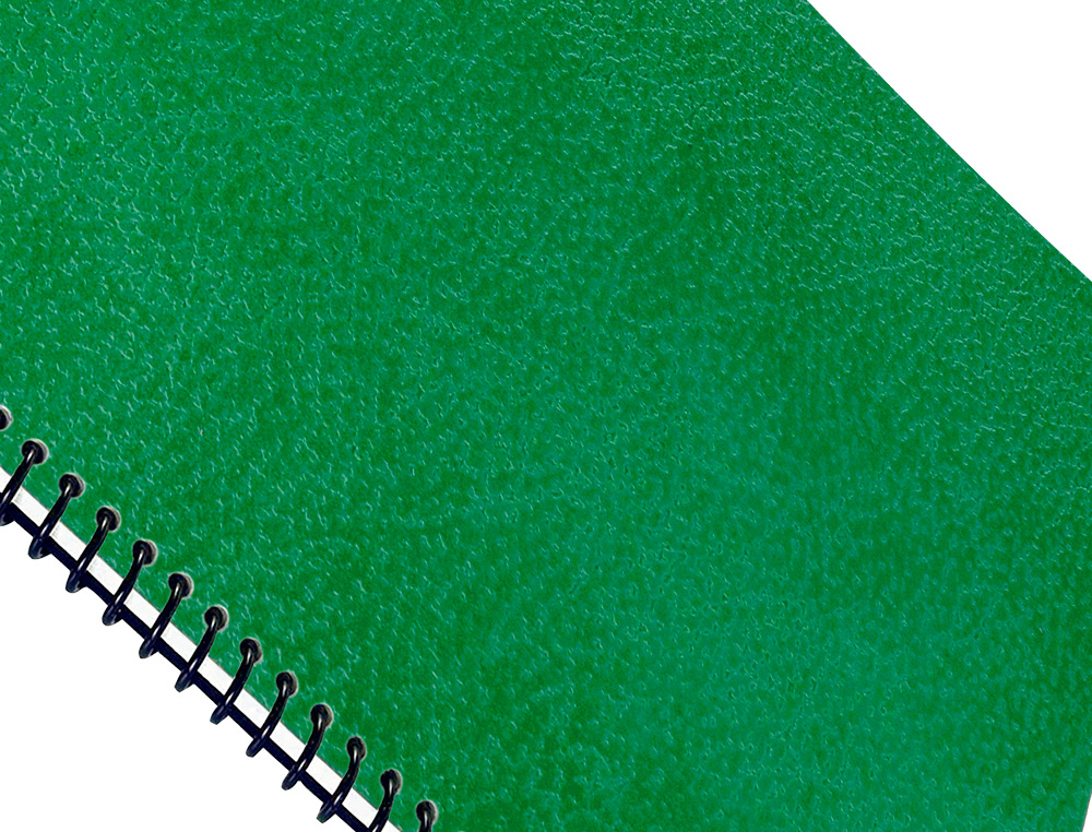 CAPA DE ENCADERNACAO LIDERPAPEL CARTAO DIN A4 1 MM VERDE PACK DE 50 UNIDADES