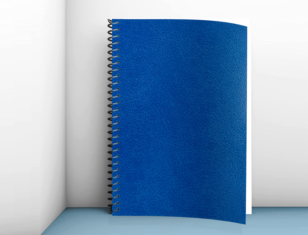 CAPA DE ENCADERNACAO LIDERPAPEL CARTAO DIN A4 1 MM AZUL PACK DE 50 UNIDADES