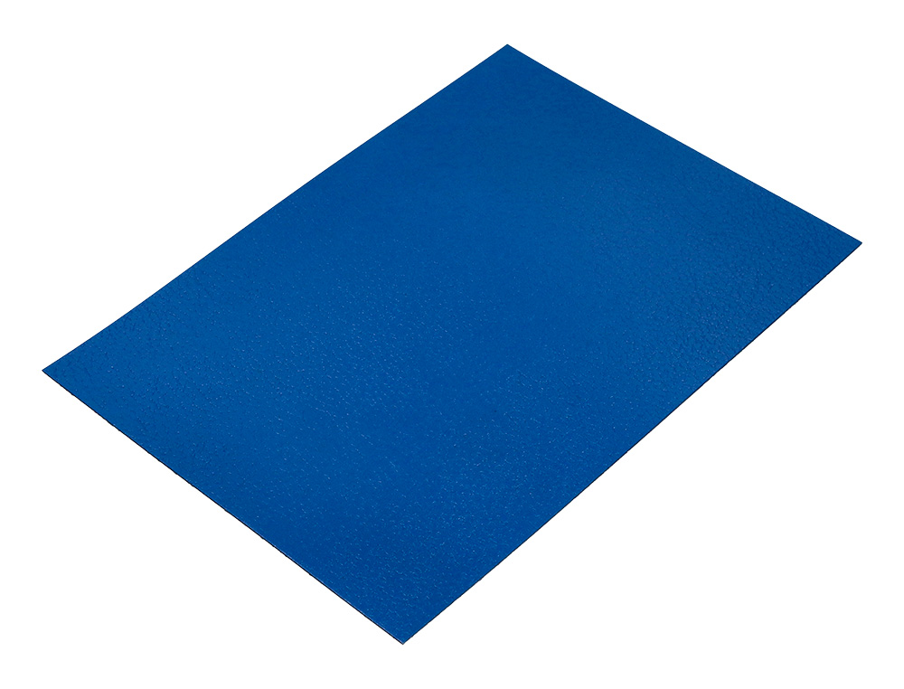CAPA DE ENCADERNACAO LIDERPAPEL CARTAO DIN A4 1 MM AZUL PACK DE 50 UNIDADES