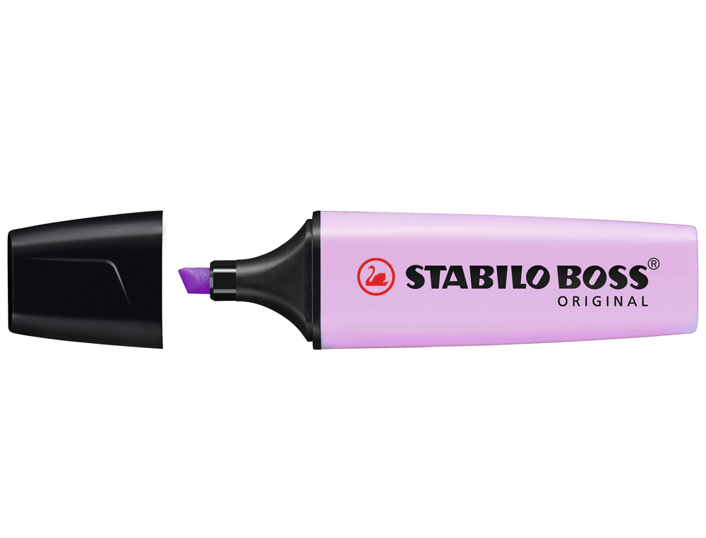 MARCADOR FLUORESCENTE STABILO BOSS 70 PASTEL BRISA VIOLETA