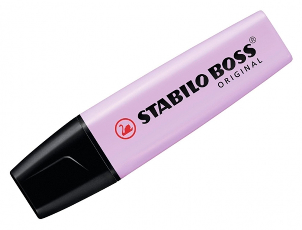 MARCADOR FLUORESCENTE STABILO BOSS 70 PASTEL BRISA VIOLETA