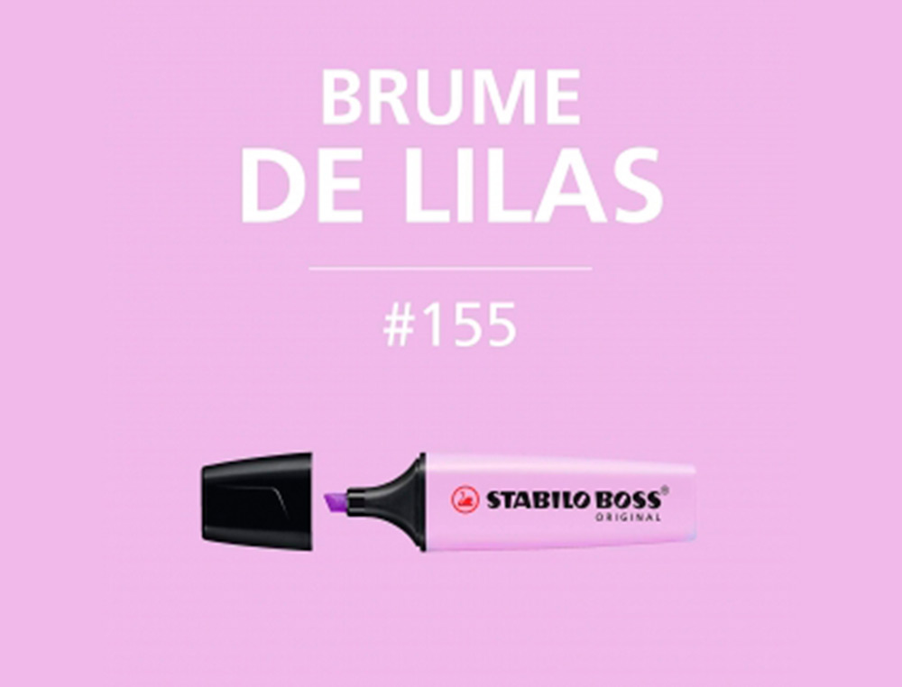 MARCADOR FLUORESCENTE STABILO BOSS 70 PASTEL BRISA VIOLETA