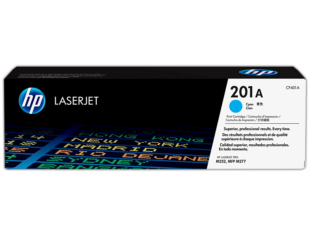 TONER HP COR LASERJET PRO MFP M277 / M274 / M252 CIAN 1400 PAG
