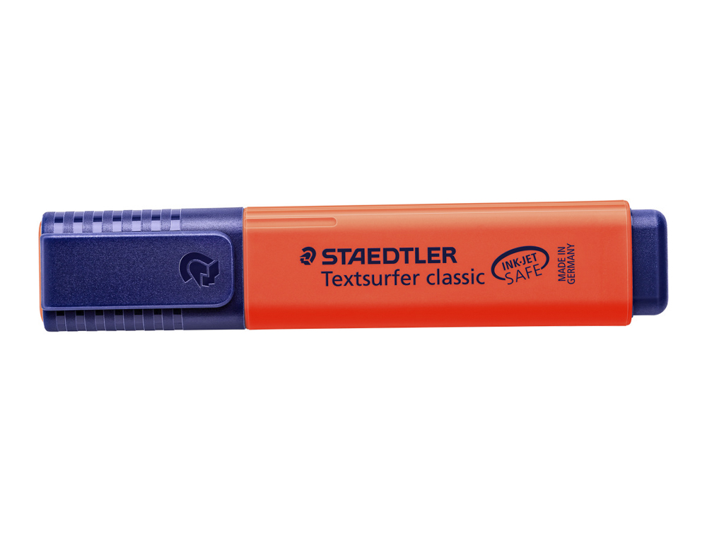 MARCADOR STAEDTLER TEXTSURFER CLASSIC 364 FLUORESCENTE VERMELHO