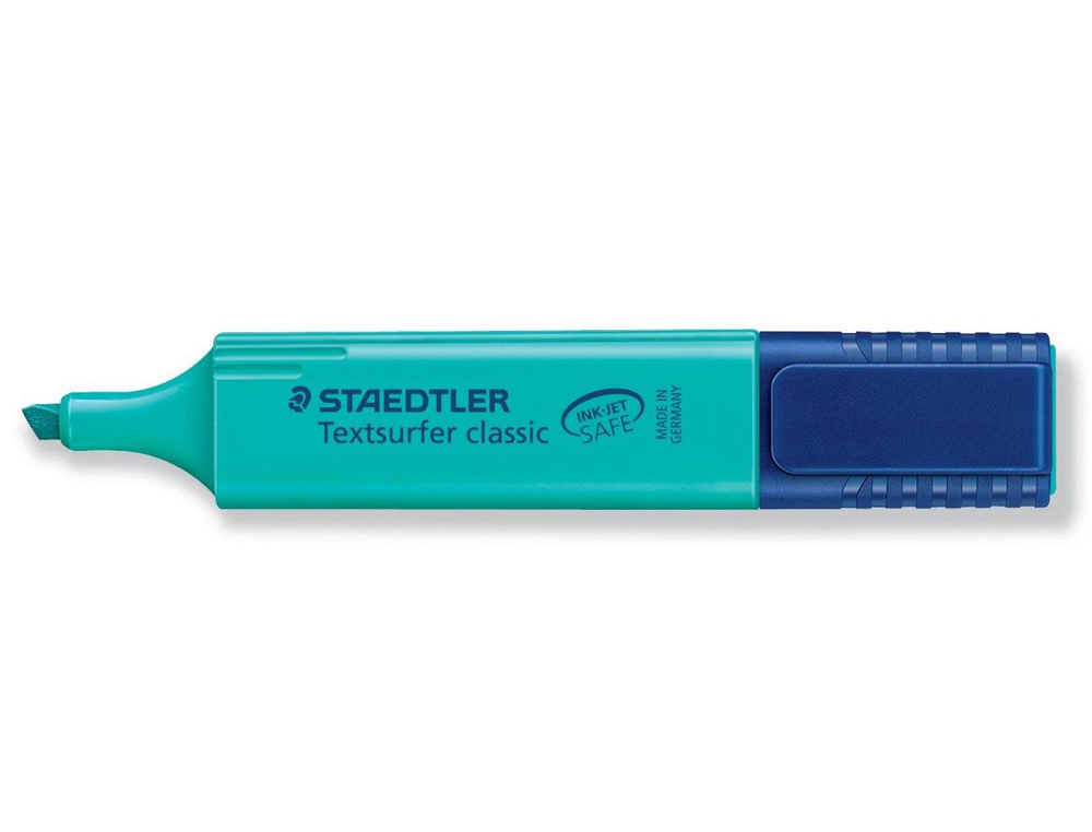 MARCADOR STAEDTLER TEXTSURFER CLASSIC 364 FLUORESCENTE TURQUESA