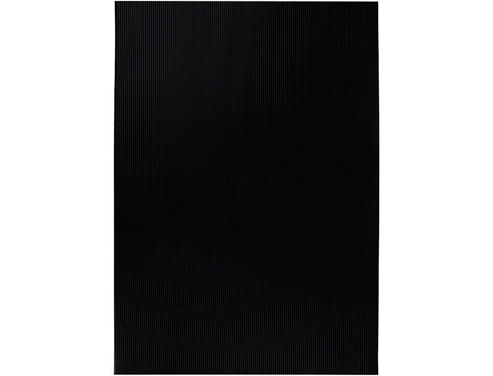 GOMA EVA ONDULADA LIDERPAPEL 50X70CM 2,2MM DE ESPESSURA PRETO