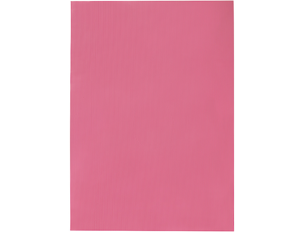 GOMA EVA ONDULADA LIDERPAPEL 50X70CM 2,2MM DE ESPESSURA ROSA