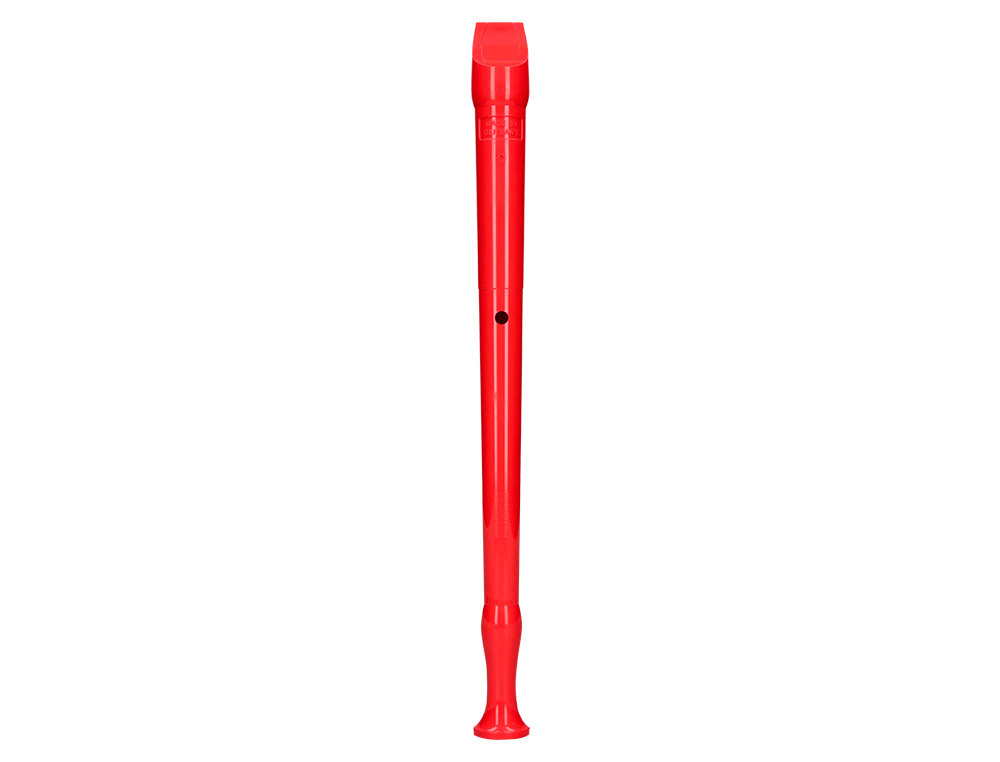 FLAUTA HOHNER 9508 COR VERMELHA BOLSA VERDE E TRANSPARENTE