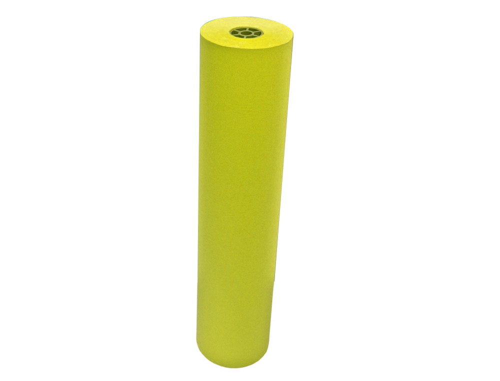 PAPEL KRAFT VERGE LIDERPAPEL AMARELO BOBINE 10 KG