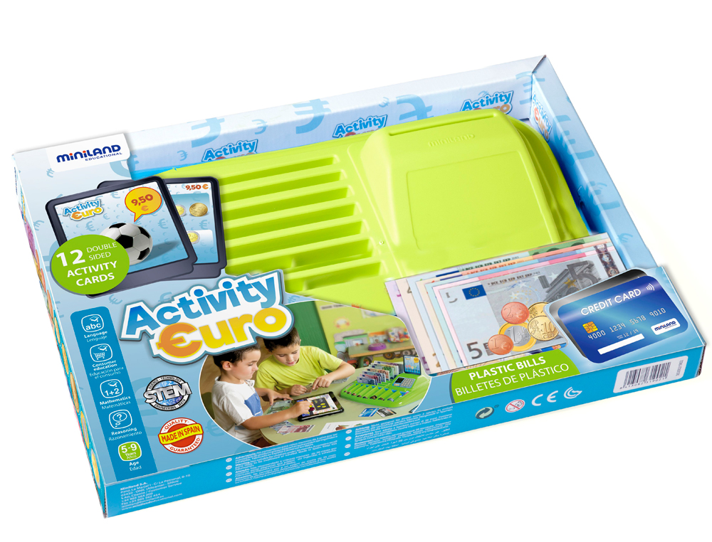 JOGO MINILAND ACTIVITE EURO TRAY 77 PECAS