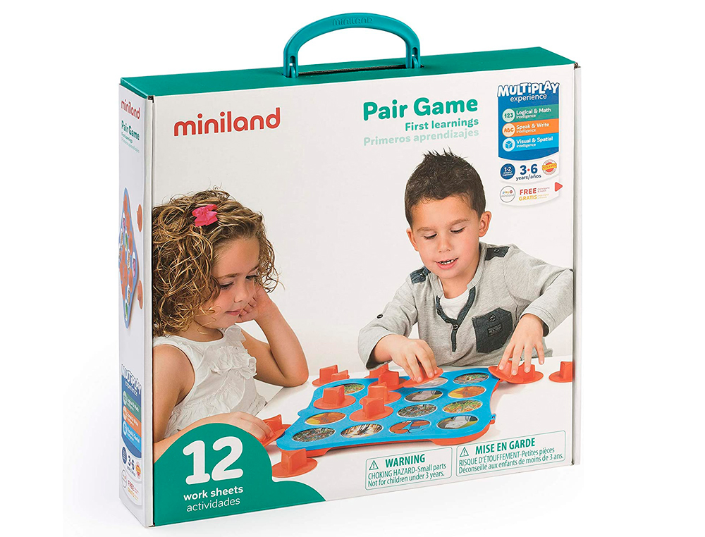 JOGO MINILAND PRIMEIRAS APRENDIZAGENS 12 ATIVIDADES