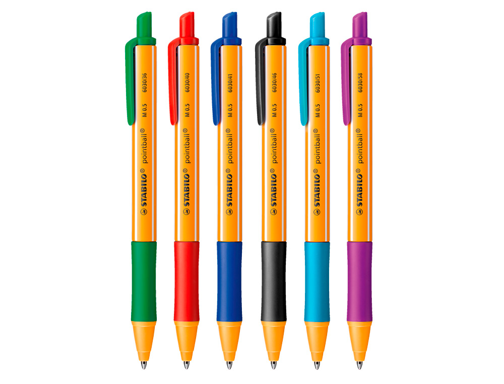 ESFEROGRAFICA STABILO POINTBALL 0,5 MM COR AZUL
