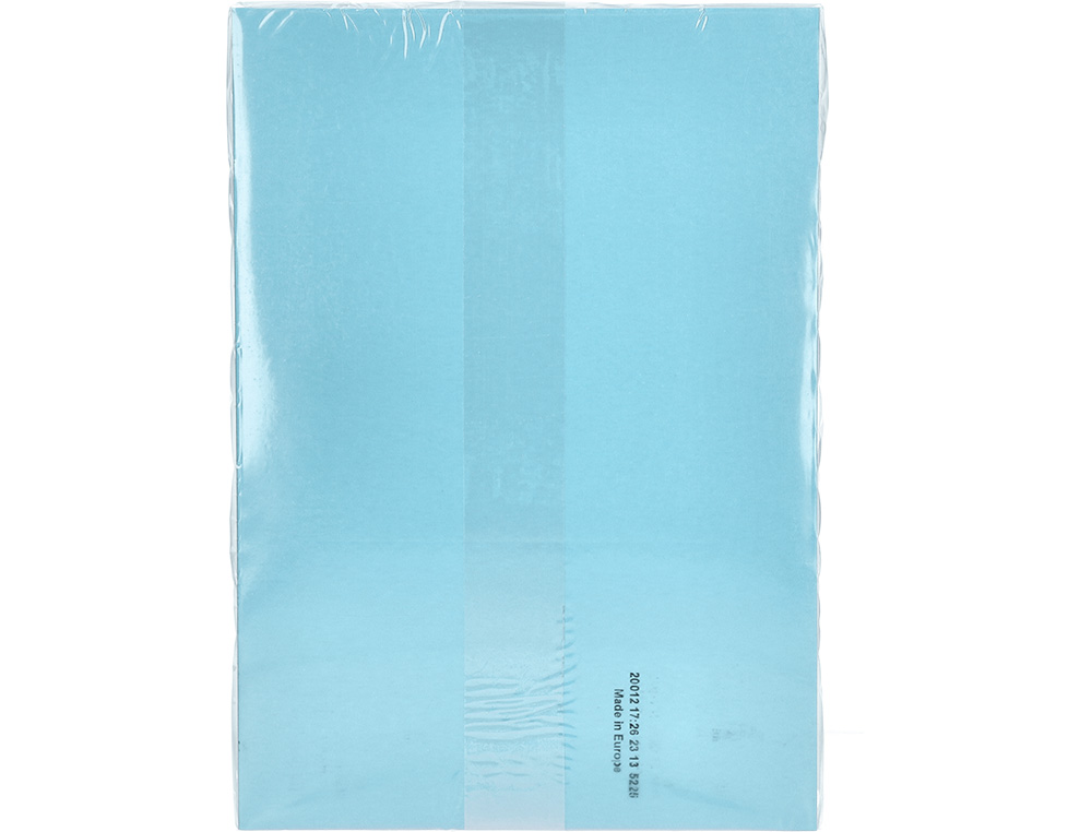 PAPEL DE COR Q-CONNECT DIN A4 80 GR AZUL EMBALAGEM DE 500 FOLHAS