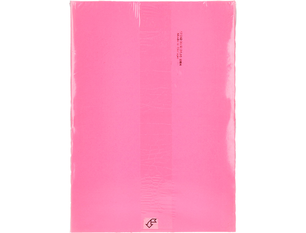 PAPEL DE COR Q-CONNECT DIN A4 80 GR ROSA NEON EMBALAGEM DE 500 FOLHAS