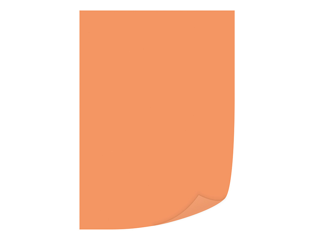 PAPEL DE COR Q-CONNECT DIN A3 80 GR LARANJA NEON EMBALAGEM DE 500 FOLHAS