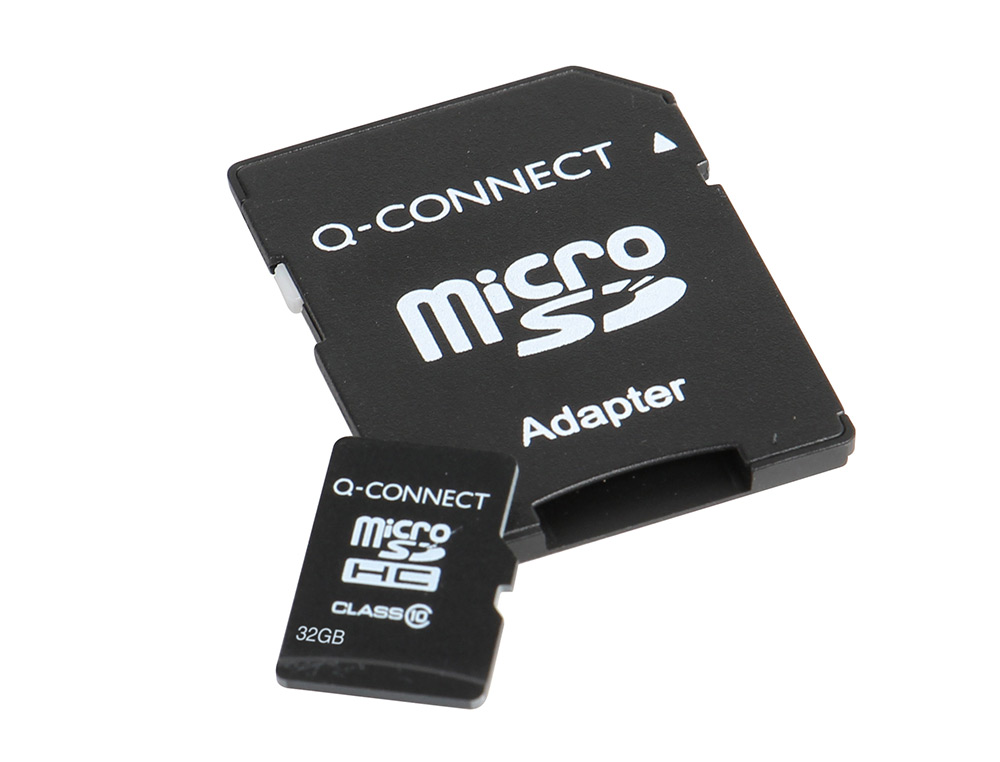 CARTAO DE MEMORIA SD MICRO Q-CONNECT FLASH 32 GB CLASSE 6 COM ADAPTADOR