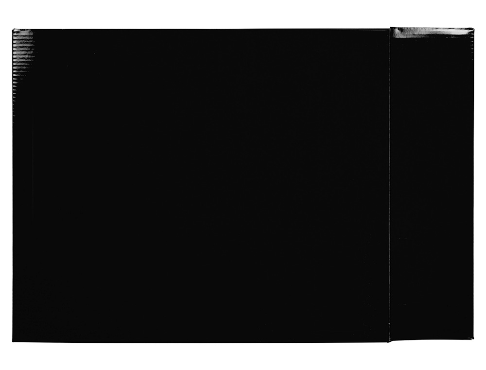 CAIXA PARA PASTA DE ARQUIVO DE ALAVANCA LIDERPAPEL DOCUMENTA DIN A4 LOMBADA 75 MM PRETA