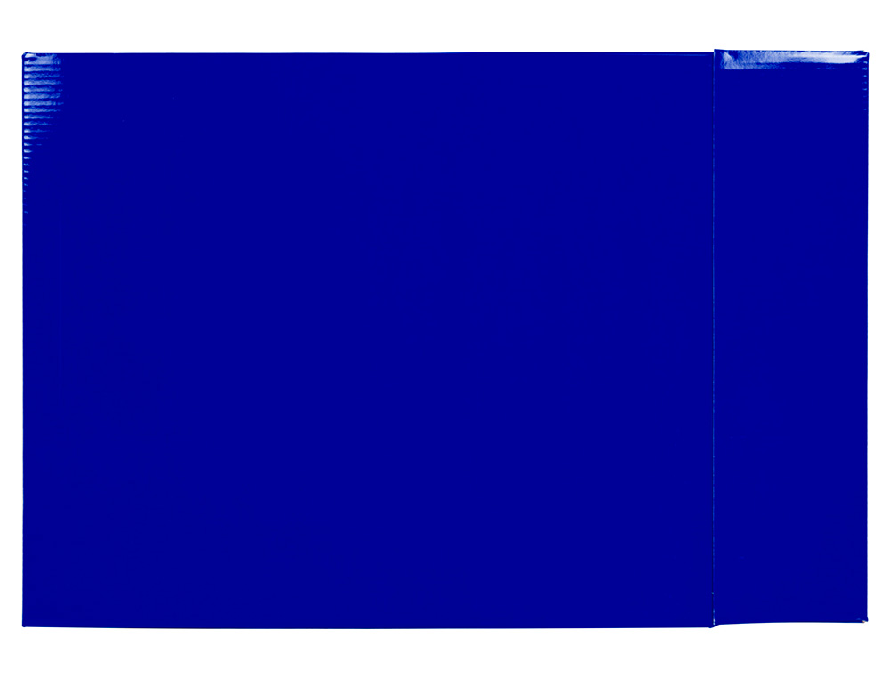 CAIXA PARA PASTA DE ARQUIVO DE ALAVANCA LIDERPAPEL DOCUMENTA DIN A4 LOMBADA 75 MM AZUL