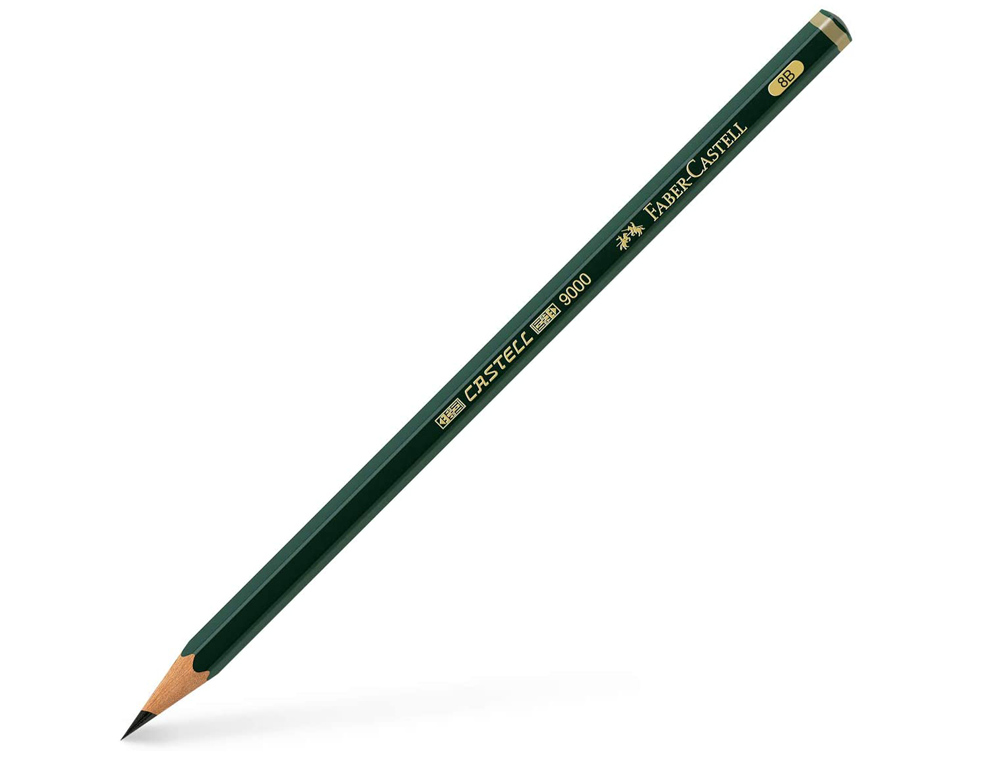 LAPIS DE GRAFITE FABER 9000 8B UNIDADE