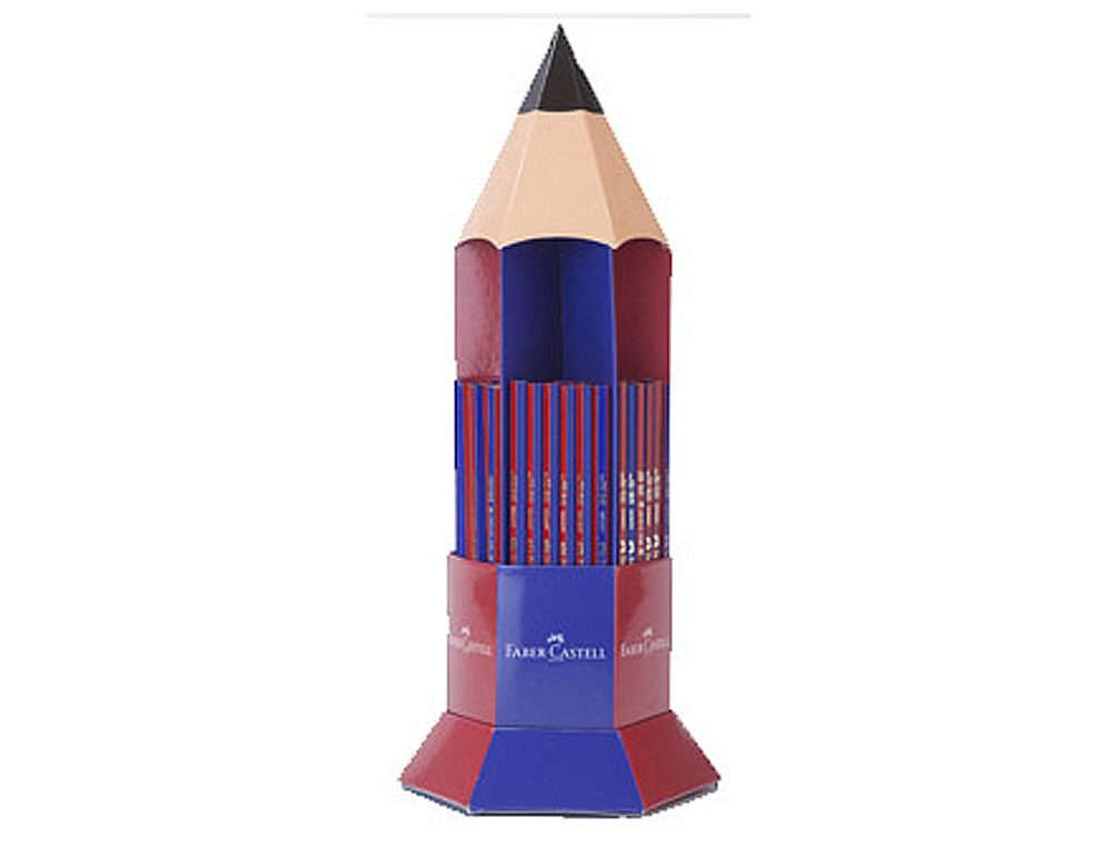 LAPIS DE GRAFITE FABER ECOLAPIS JANUS 2160 BICOLOR EXPOSITOR 120