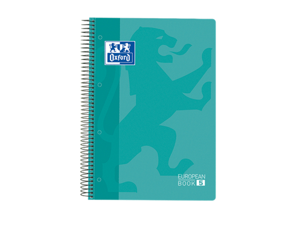 CADERNO ESPIRAL OXFORD CAPA PLASTICO OPTIK PAPER MICROPERFURADO DIN A4 120 FOLHAS + 50% QUADRICULA 5 MM