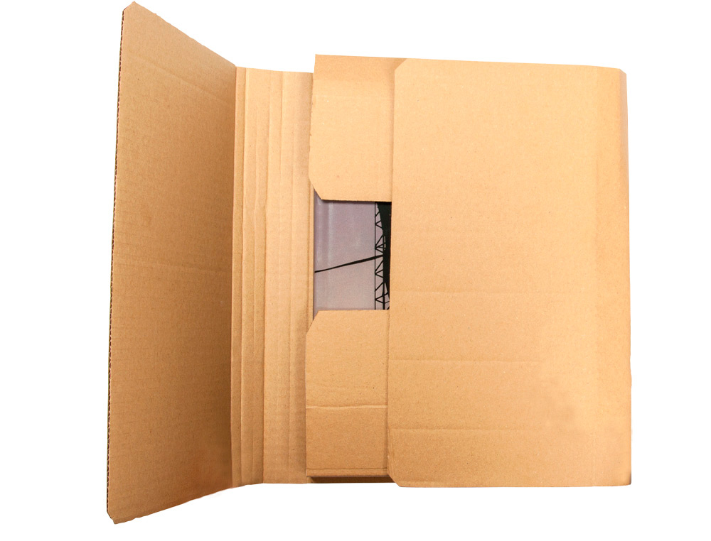 CAIXA PARA EMBALAR Q-CONNECT LIVRO MEDIDAS 300X240X60 MM ESPESSURA CARTAO 3 MM