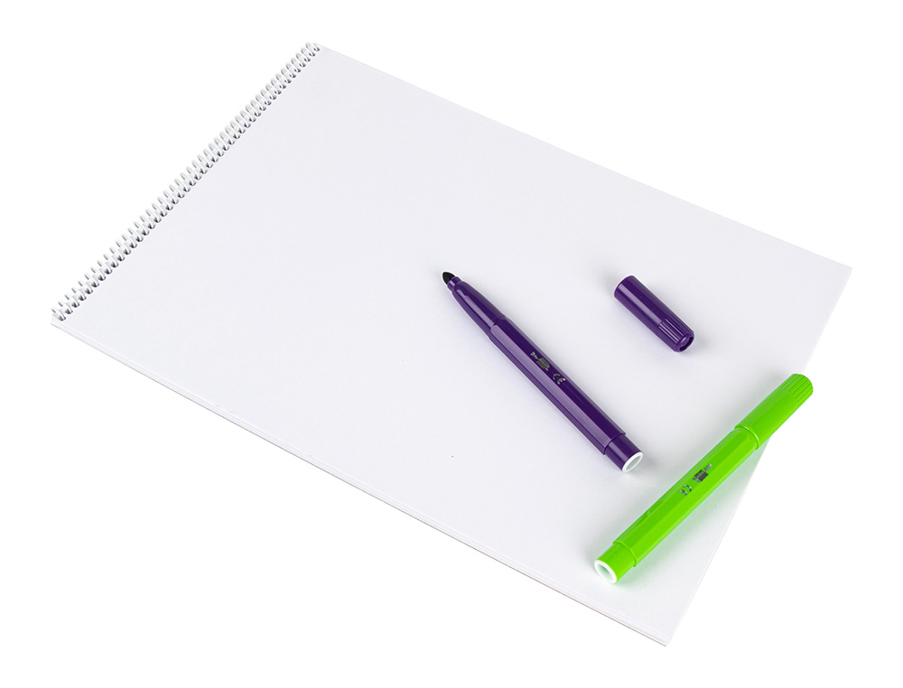 BLOCO DE DESENHO LIDERPAPEL ARTISTICO ESPIRAL 230X325MM 20 FOLHAS 180 GR SEM ESQUADRIA