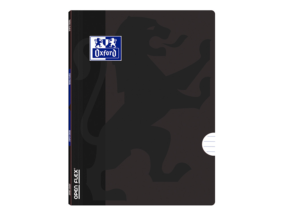 CADERNO AGRAFADO OXFORD OPENFLEX DIN A5 48 F PAUTADO COR PRETO