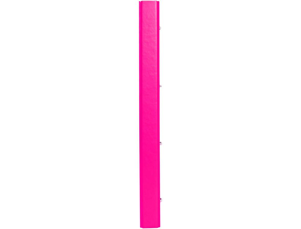 PASTA ANTARTIK COM RECARGA DIN A4 QUADRICULA 5MM FORRADA 4 ANEIS 25MM COR ROSA