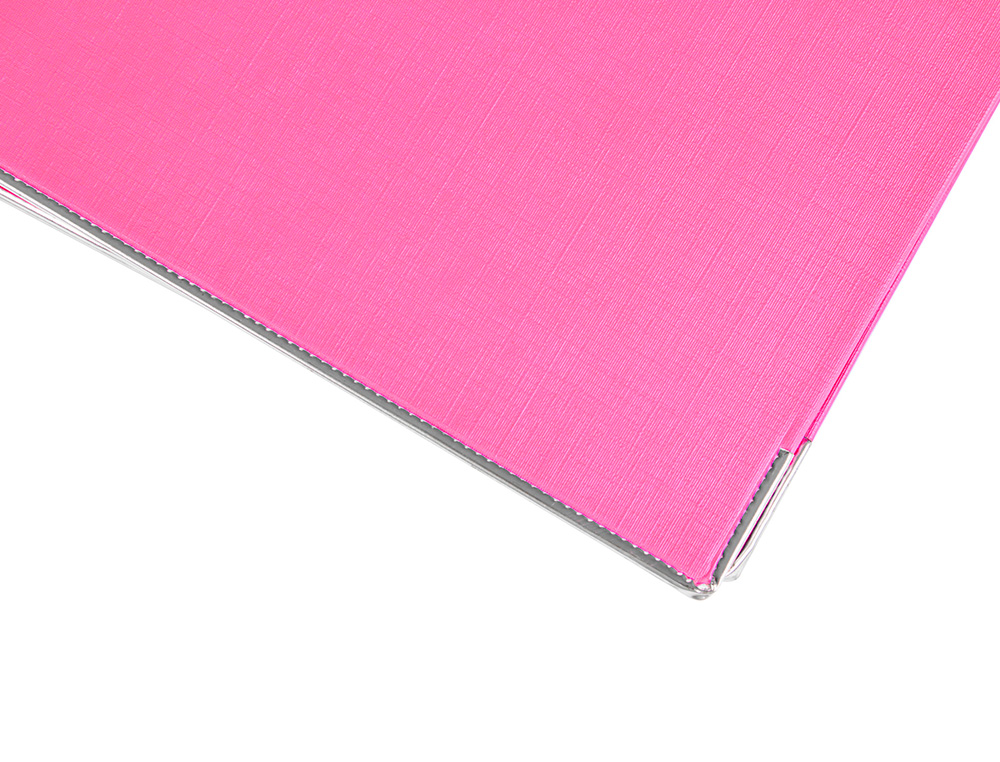 PASTA DE ARQUIVO DE ALAVANCA LIDERPAPEL DOCUMENTA PVC DIN A4 LOMBADA 52 MM ROSA
