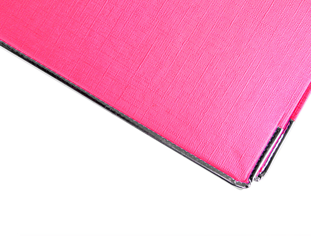 PASTA DE ARQUIVO DE ALAVANCA LIDERPAPEL DOCUMENTA PVC FOLIO LOMBADA 75 MM ROSA