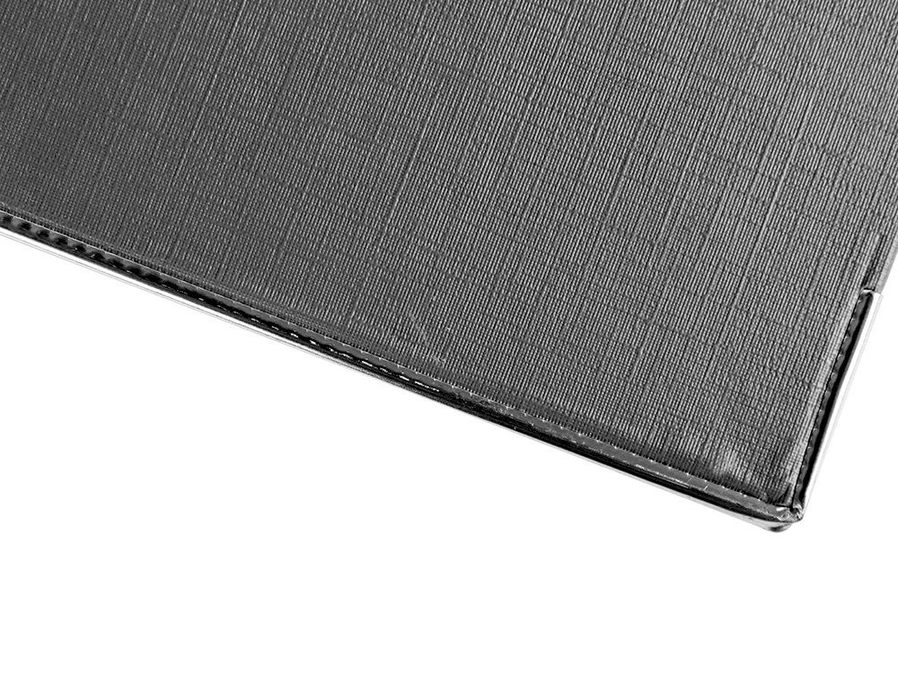 PASTA DE ARQUIVO DE ALAVANCA LIDERPAPEL DOCUMENTA PVC FOLIO LOMBADA 52 MM PRETO