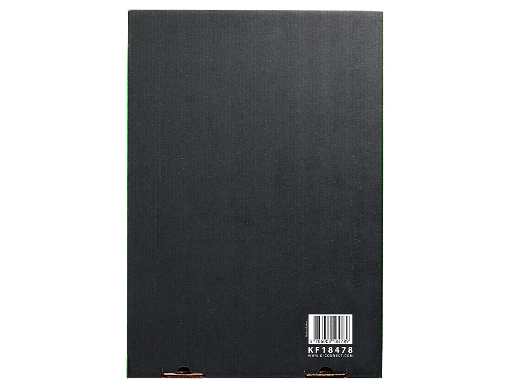 BOLSA CATALOGO/MICA Q-CONNECT FOLIO 120 MICRONS CRISTAL BOLSA DE 10 UNIDADES
