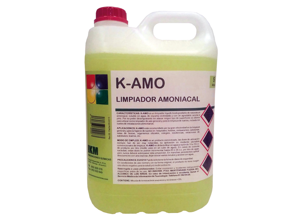 LIQUIDO AMONIACAL IKM GARRAFA DE 5 L