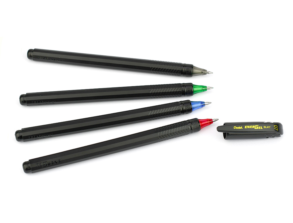 ROLLER PENTEL ENERGEL BL417R RECICLADO 0,7MM PRETO