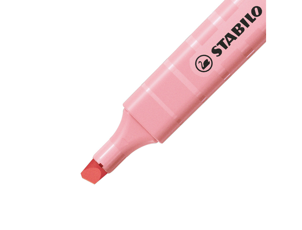 MARCADOR FLUORESCENTE STABILO SWING COOL PASTEL ROSA