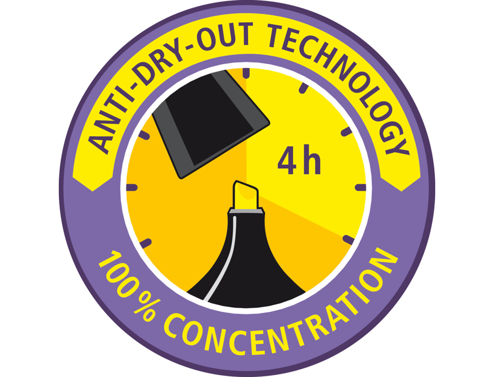 MARCADOR FLUORESCENTE STABILO SWING COOL PASTEL VIOLETA